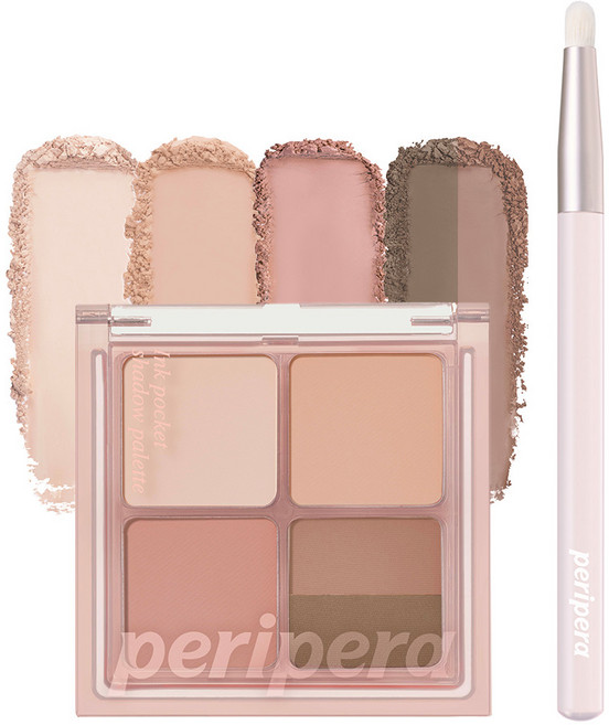 페리페라 잉크포켓 섀도우 팔레트+증정, 004 뮤트를아는느낌, 1개