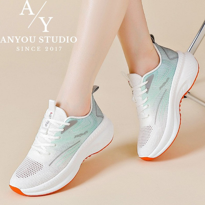 ANYOU 여성 경량 런닝화 초경량 발편한 운동화 헬스 러닝화 데일리 쿠션 조깅화