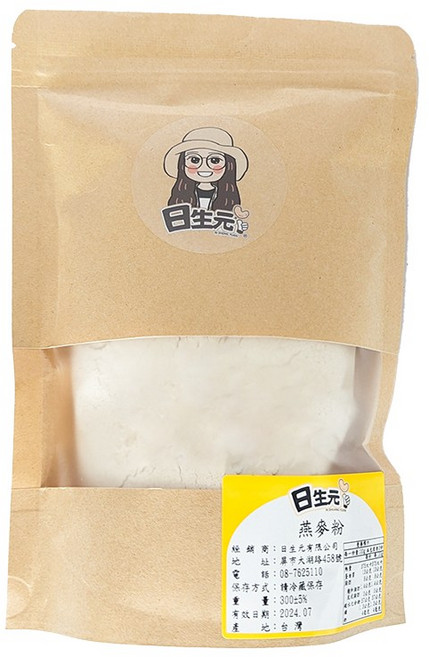日生元 純澳洲燕麥粉 已熟化 無糖 即沖即飲, 1個, 純燕麥粉, 300g, 1個裝