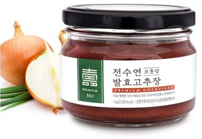 전수연 양파 발효액 고추장 순한 보통 안매운 맛, 보통맛, 1개, 1kg