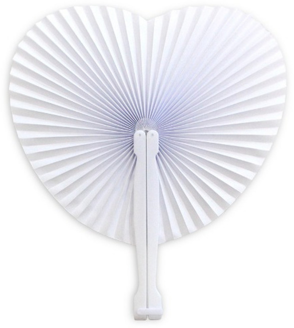 KO 부채 종이 230 포켓용 접이 / 하트, 1개