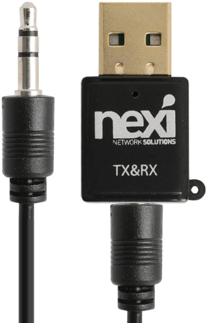 블루투스 V5.0 오디오 송수신기 TX RX 지원 AUX케이블 포함, 블루투스 5.0, 단품, 1세트