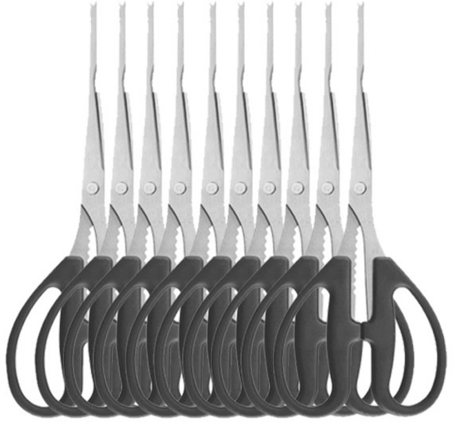 게가위 C타입 블랙, 10개