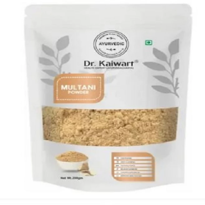 Dr. Kaiwart Multani Mitti powder for Face Pack | Fuller's Earth Bentonite Clay (200 g), 1개, 200g - 쿠팡