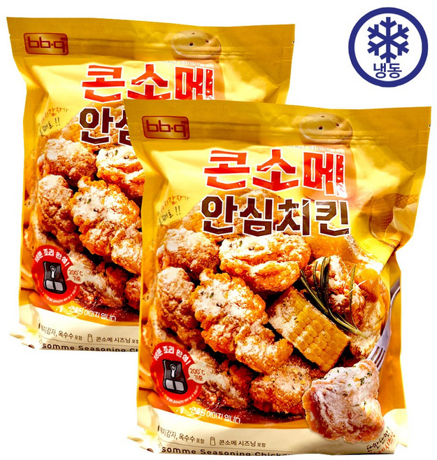 트레이더스 BBQ 콘소메 순살 안심치킨, 2개, 1kg