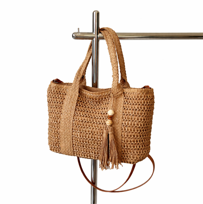 마리서사 라탄가방 그물가방 왕골가방 짜임 여름