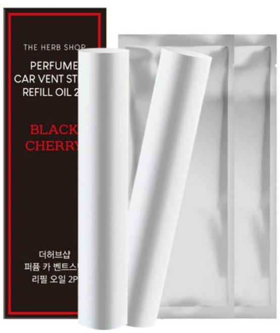 THS 더허브샵 퍼퓸 카 벤트스틱 리필 3.5g 7종택1, 10개, 피톤치드 05863