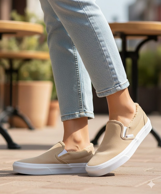 반스 vans 클래식 슬립온 - (코지) 브라운 VN0A2Z41DFN1