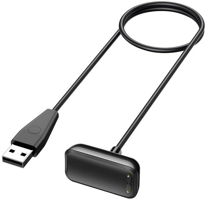 Fitbit Charge 6 /5/Luxe 용 충전기 USB 케이블 50CM 리셋 버튼 포함 맞는 비트 충전 6 충전 케이블, 상세페이지 참조, 상세페이지 참조