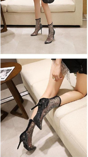 하이힐 샌들 여성용 가보시 여자구두 여름 부츠