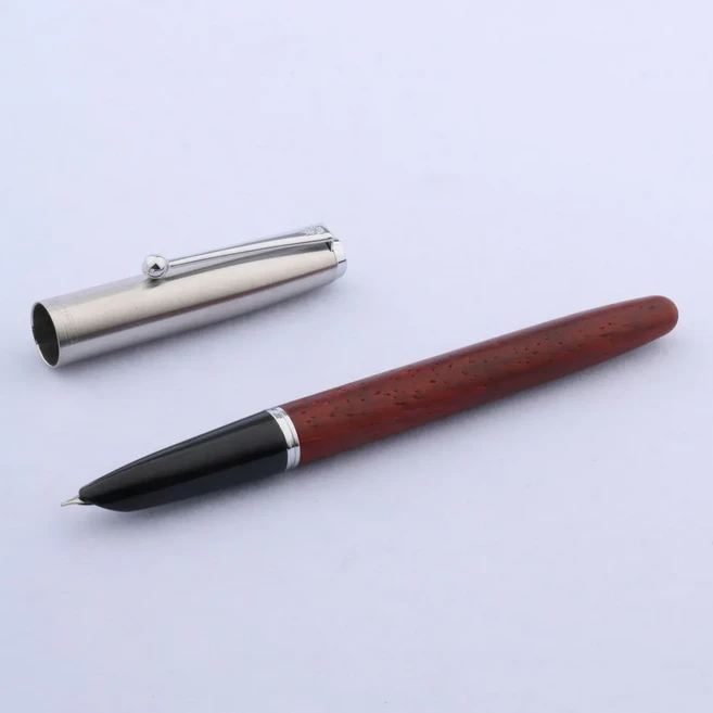 JINHAO 실버 선물 만년필 우드 컬러 패션 F NIB 문구 사무실 학교 용품 51-A, 05 A1