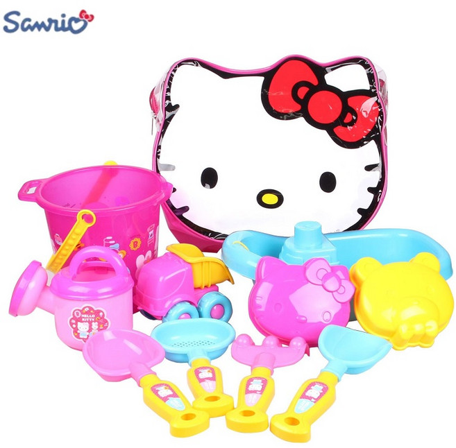 산리오 키티 모래놀이, 가방모래놀이, 400g, 1세트