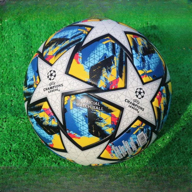 유럽 챔피언스 프리미어 리그 축구공 5호 4호 월드컵 UEFA 유에파 EPL 챔스 공인구, 5호 2020 레이크 블루, 1개