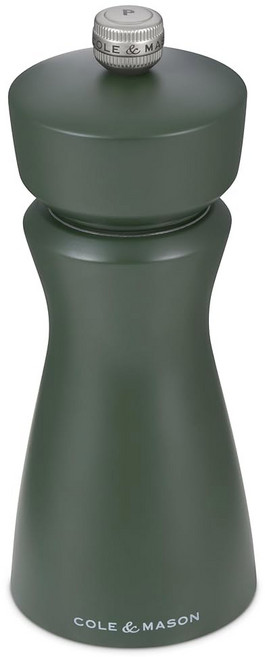 콜 앤 메이슨 켄튼 소금 밀 - 조절 가능한 세라믹 메커니즘이 있는 수동 리필 그라인더 조미료용 다이닝 액세서리 일상적인 사용을 위한 주방 도구 6인치 로즈마리, Olive