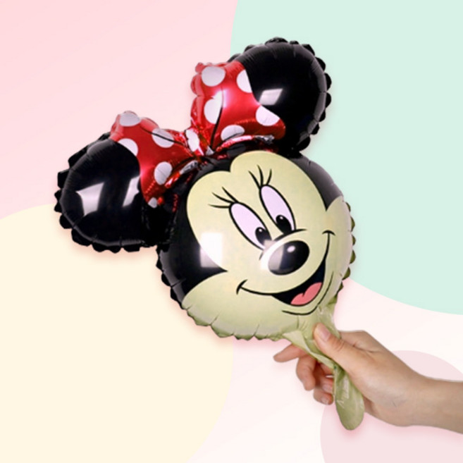 [파티지] 하트풍선 모음/ 프러포즈풍선/ 빅하트풍선, PR_A_중형풍선_리본 미니마우스