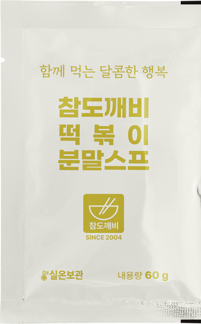 참도깨비 떡볶이 스프, 20개, 60g