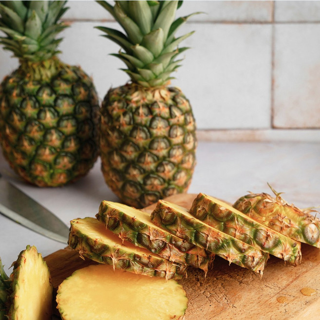 골드파인애플 고당도 파인애플 생과일 선물용 대용량 신선과일, 1박스, 2kg(1개)