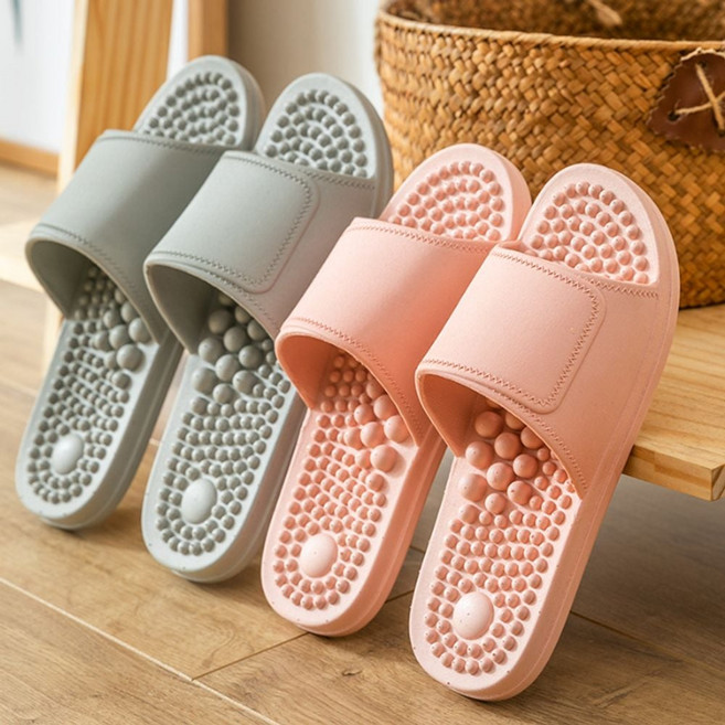 돌지압슬리퍼 2size 소프트지압 사무실 지압슬리퍼 발바닥
