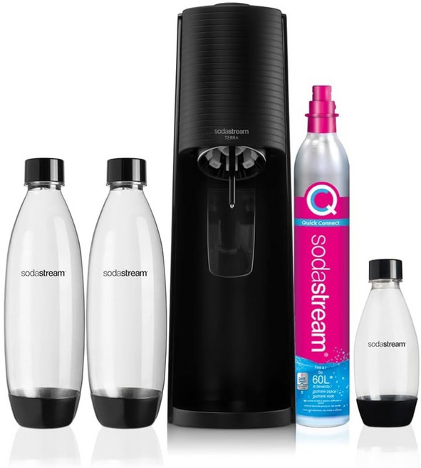 소다스트림 테라 탄산수 제조기 3종 세트 패키지