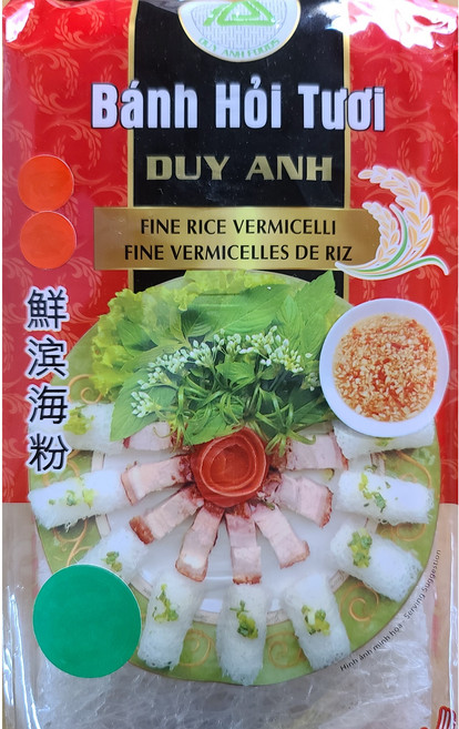 DUY ANH Banh Hoi Tuoi 두이안 반호이 쌀국수 건면, 1개, 400g