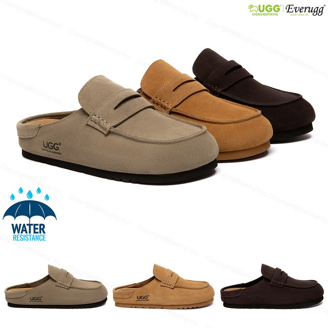 어그 호주 케스튼 소가죽 스웨이드 슬리퍼 AS5023