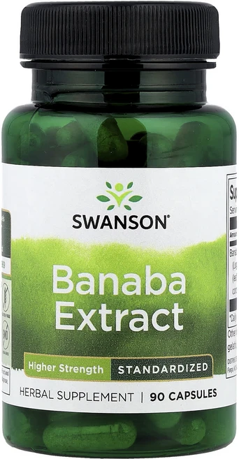 몸관리하세요 겨울입니다 Swanson 바나바 추출물 캡슐 90정(캡슐 1정당 60mg) 특별관리진행, Swanson바나바추출물캡슐90정캡슐1정당60mg, 1개 - 쿠팡