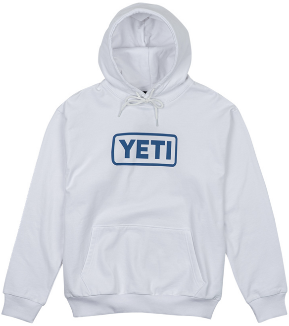 YETI 예티 남여공용 세미오버핏 로고 후드티