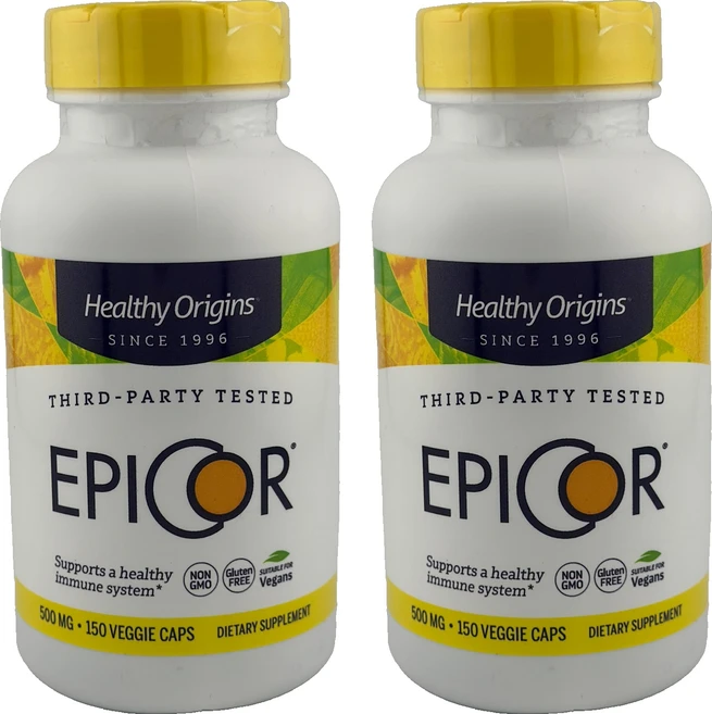 헬시오리진스 내추럴 에피코어 500mg 베지 캡, 150정, 2개 - 쿠팡