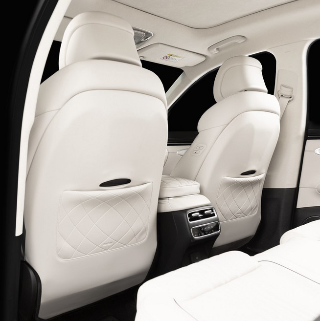 아임반 GV70 페이스리프트 시트백커버 킥매트 세트(2PCS), 하바나브라운(2PCS), 1세트