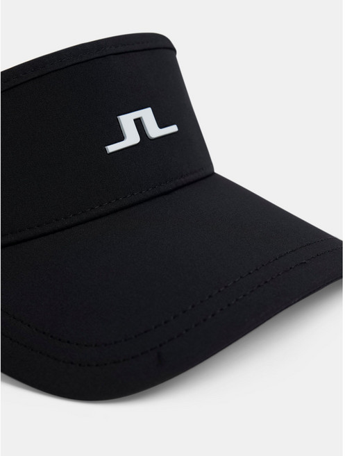 제이린드버그 23SS 야덴 바이저 골프 모자 GMAC07852, 블랙, one size