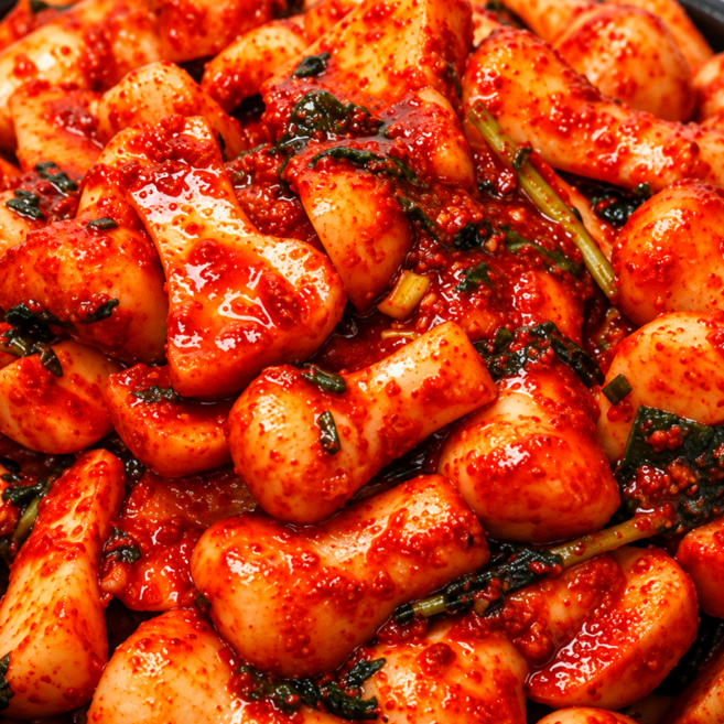[명가김치대상] 100%국산 왕할매 당일제조 전라도 총각김치, 1박스, 2kg