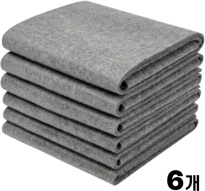 빌픽 물자국 안남는 얼룩제거 매직 행주 걸레, 6개