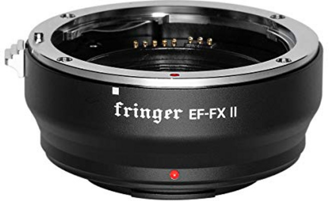 FRINGER FR-FX20 전자 접점 부착 마운트 어댑터(카메라 마운트:후지 필름 X 렌즈, 1개