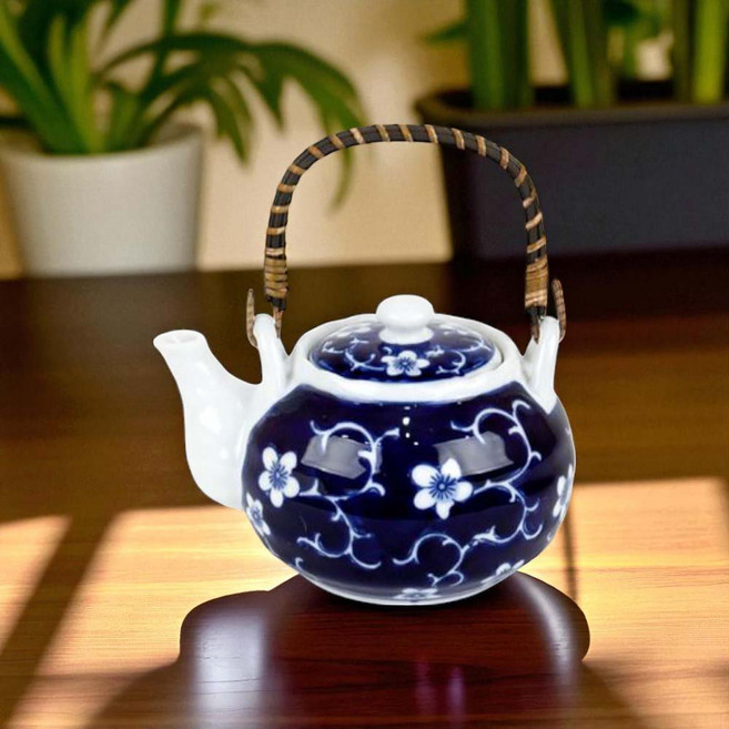 매화 주전자 하이토 도자기 다용도 그릇 접시 업소용, 없음, 1개, 630ml