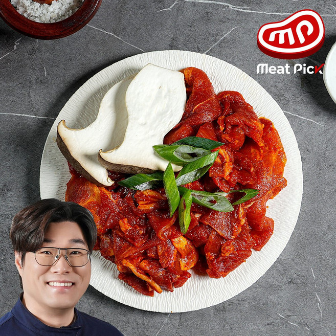 미트픽 양념 돼지불고기 고추장양념 미국산, 1개, 500g