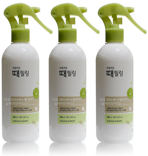 더페이스샵 보들보들 때 필링 300mlx3개, 300ml, 3개