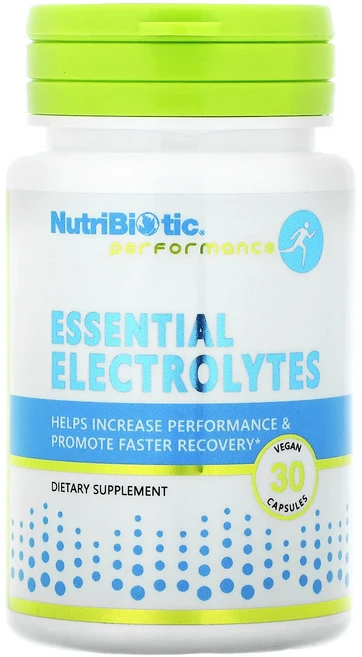 효과가 좋은 NutriBiotic 운동 능력 필수 전해질 베지 캡슐 30정 최저가격, NutriBiotic운동능력필수전해질베지캡슐30정, 1개 - 쿠팡