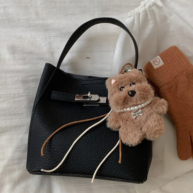 B&C.Room 빈티지 버킷백 여성 크로스백 여성 만능 패션 여성 핸드백 여성 가방 출타가방 여성 가방 숄더백 무지 가방 여행가방 고급