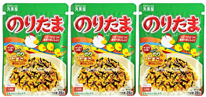 마루미야 노리타마 후리카케, 3개, 25g