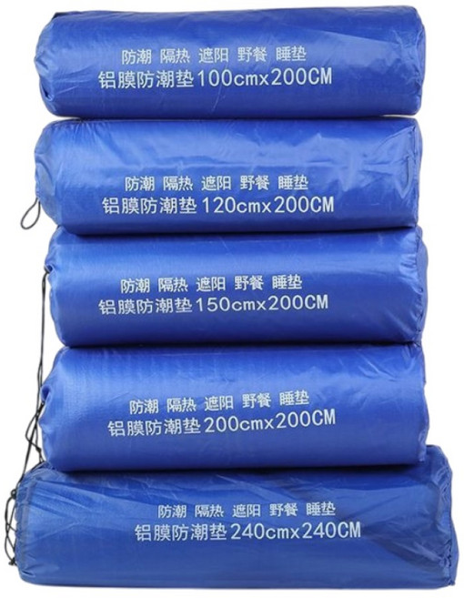 雙面鋁膜防潮墊 露營中毒本鋪