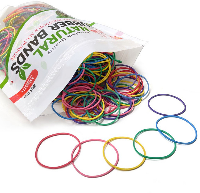 루시피 레인보우 열펌 파마 고무줄 300g (1100개입), 1세트