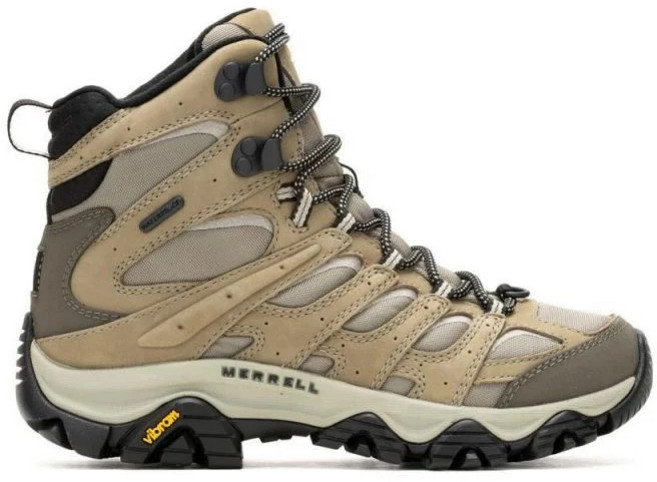 【Merrell】女 MOAB 3 APEX MID WATERPROOF 高筒登山鞋 卡其色NO.037222