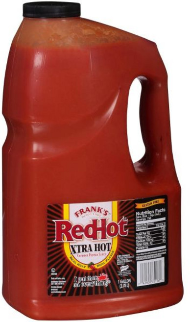 프랭크 레드핫 엑스트라 핫 카옌 페퍼 소스 3.78L 1개, 3L