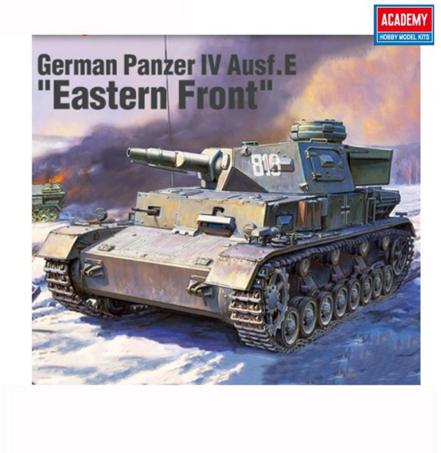아카데미과학 1/35 독일4호전차 E형 동부전선/탱크 장갑차/플라스틱모델 킷트, 1개