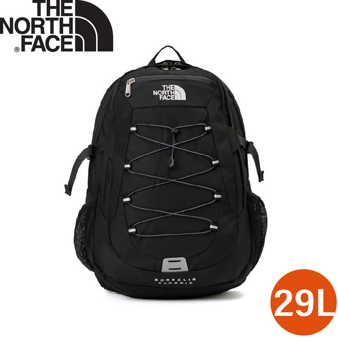 The North Face BOREALIS CLASSIC 29L 後背包 DWR防潑水, 黑