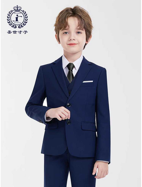 남아 정장 세트 예복 영국풍 피아노 공연복 사회자 어린이 수트