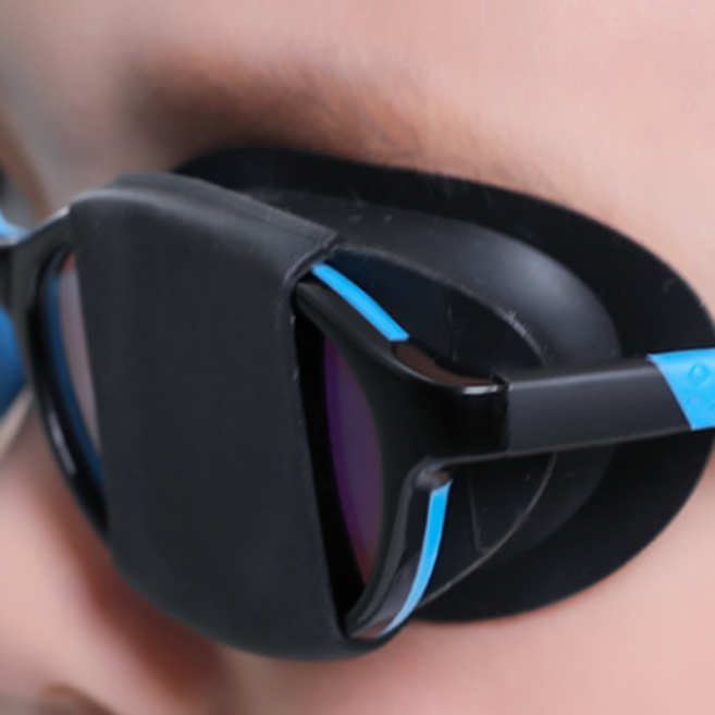 가림패치 가림치료패치 가림막패치 가림치료안대 눈가림 한쪽 외눈 안대 약시 사시, 소형(렌즈높이3.8cm이하), 좌안-핑크, 1개