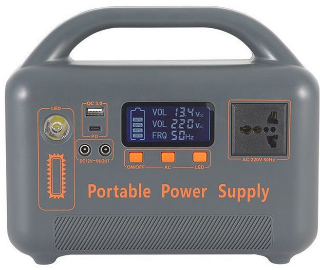 새로운 400W 휴대용 파워스테이션 220V 192Wh LiFePO4 파워뱅크 태양광 발전기 야외 에너지 캠핑 RV 백, 01 400W Power Station, 01 300W~500W