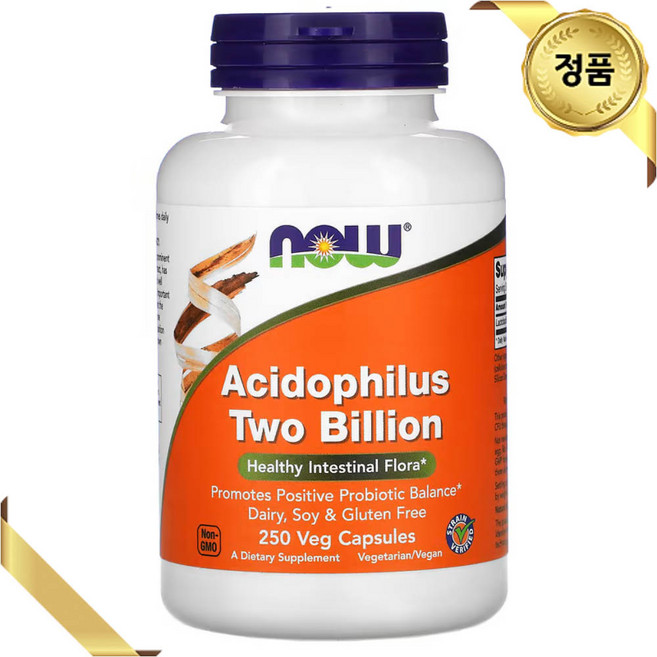 나우푸드 액시도필러스 유산균 투빌리언 캡슐, 250정, 1개