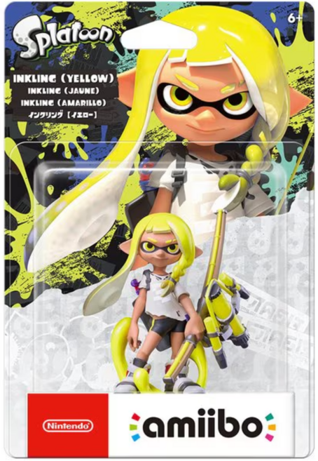 [닌텐도 국내정품] 16종 선택 닌텐도 스플래툰 아미보 시리즈, 1개, 잉클링옐로, 1
